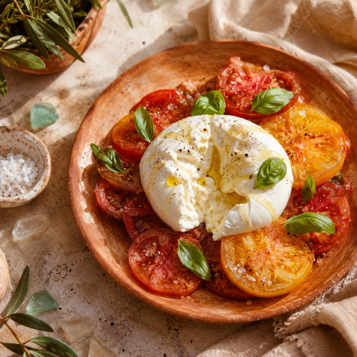 Burrata Tomato Salad